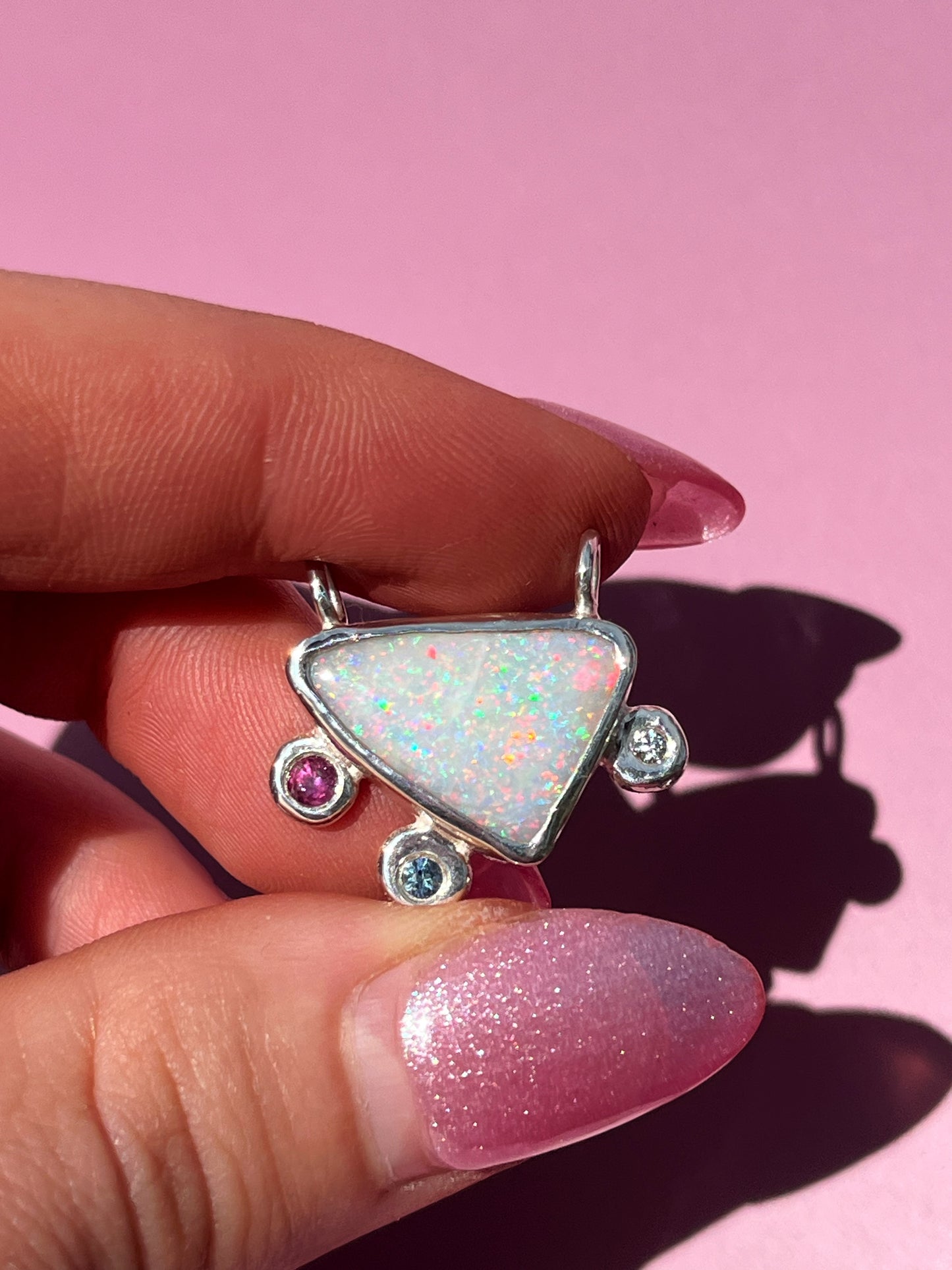 Pinfire Opal pendant