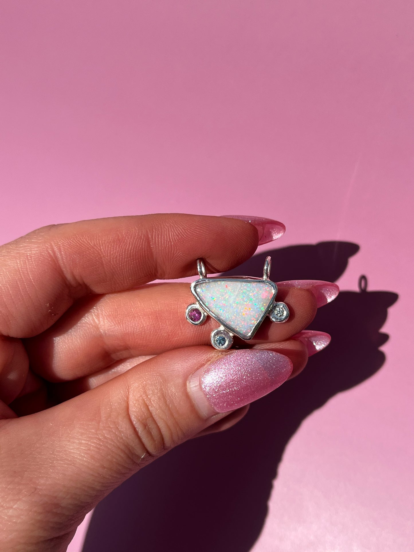 Pinfire Opal pendant