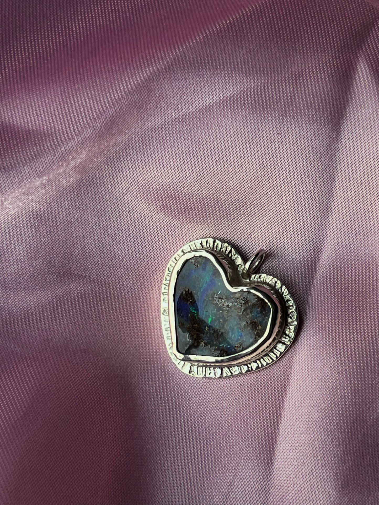 Starburst Heart Pendant