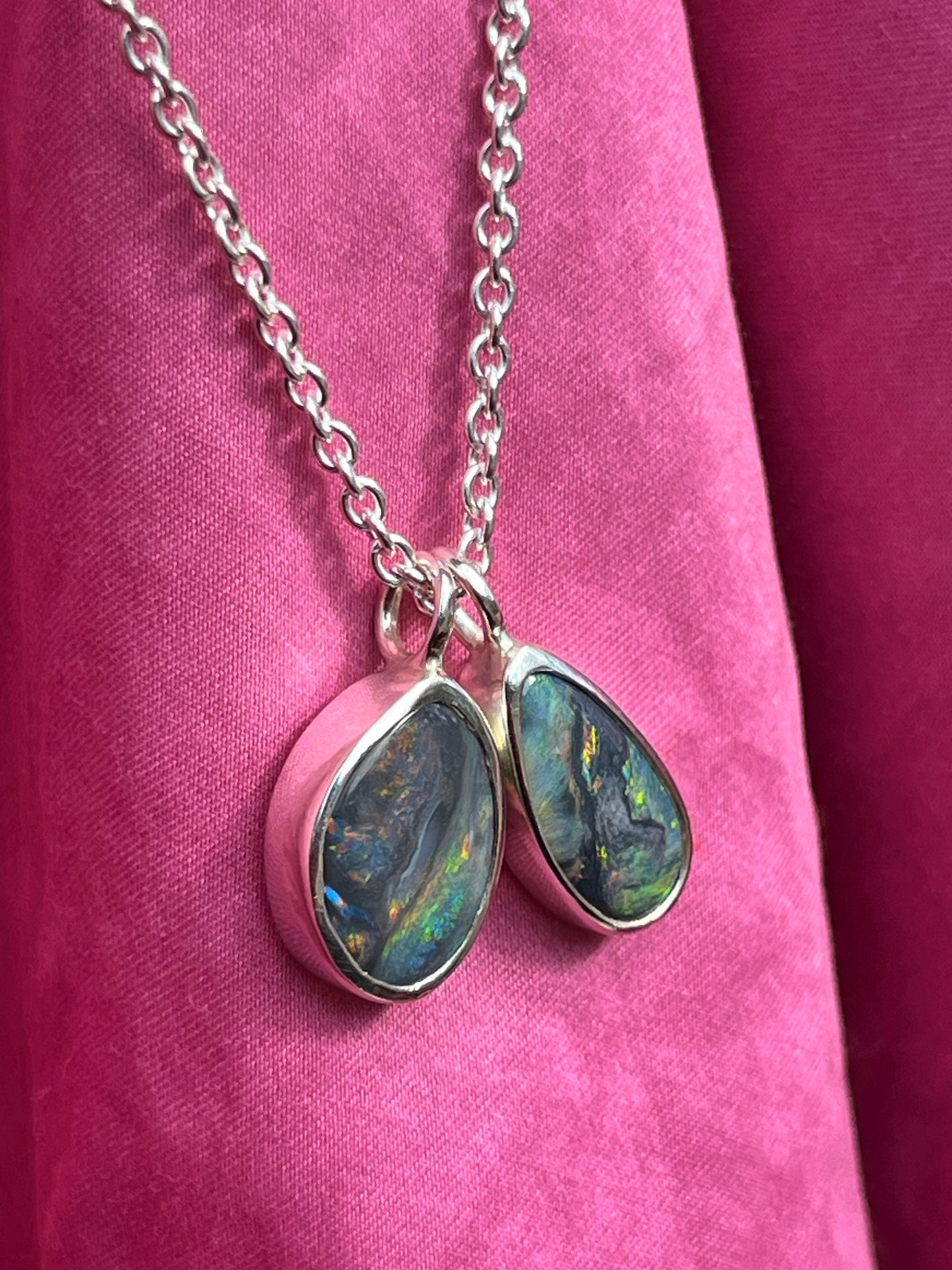 Black Opal Magic - Oval