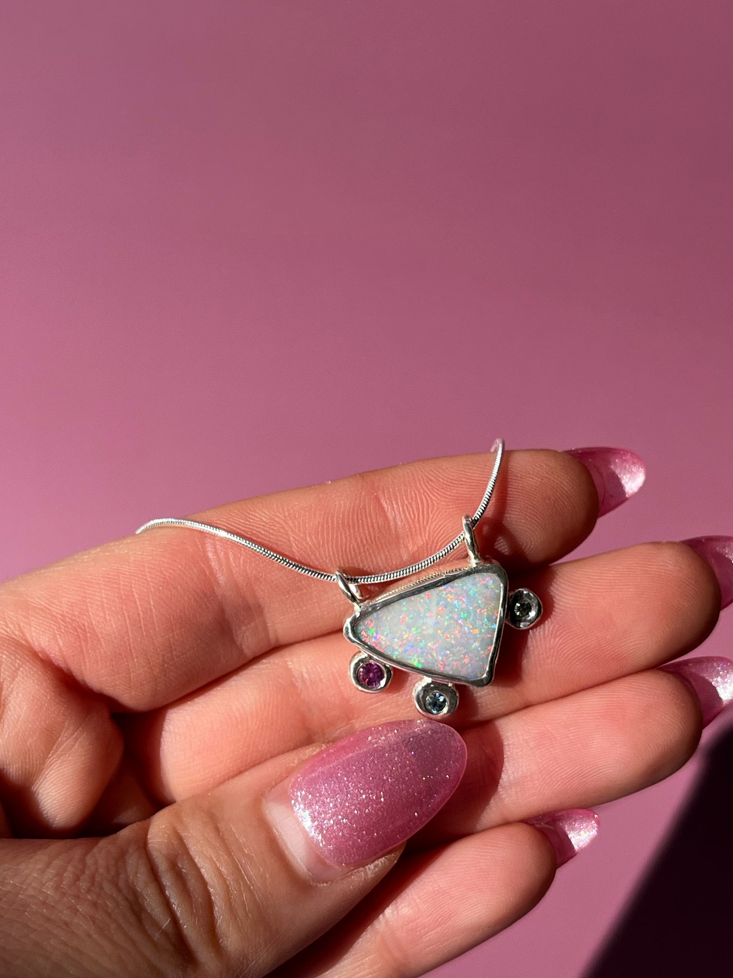 Pinfire Opal pendant