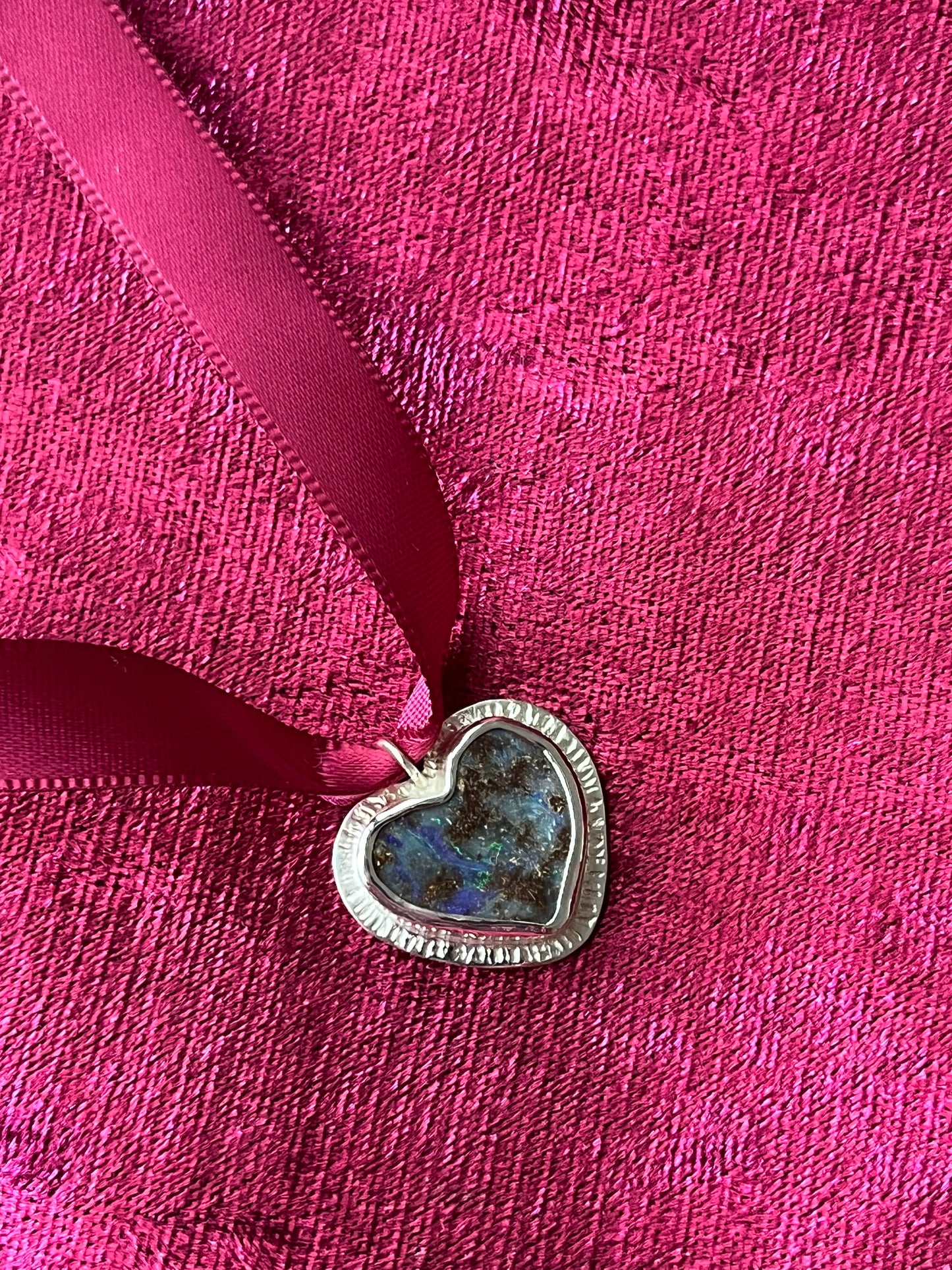 Starburst Heart Pendant