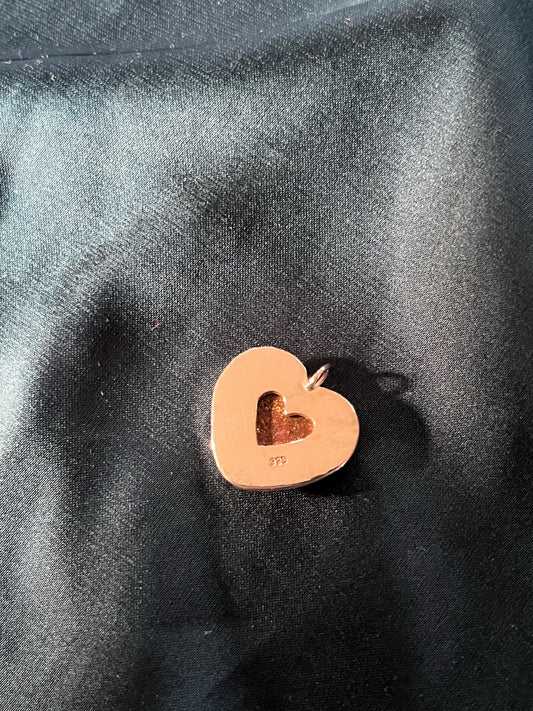 Starburst Heart Pendant