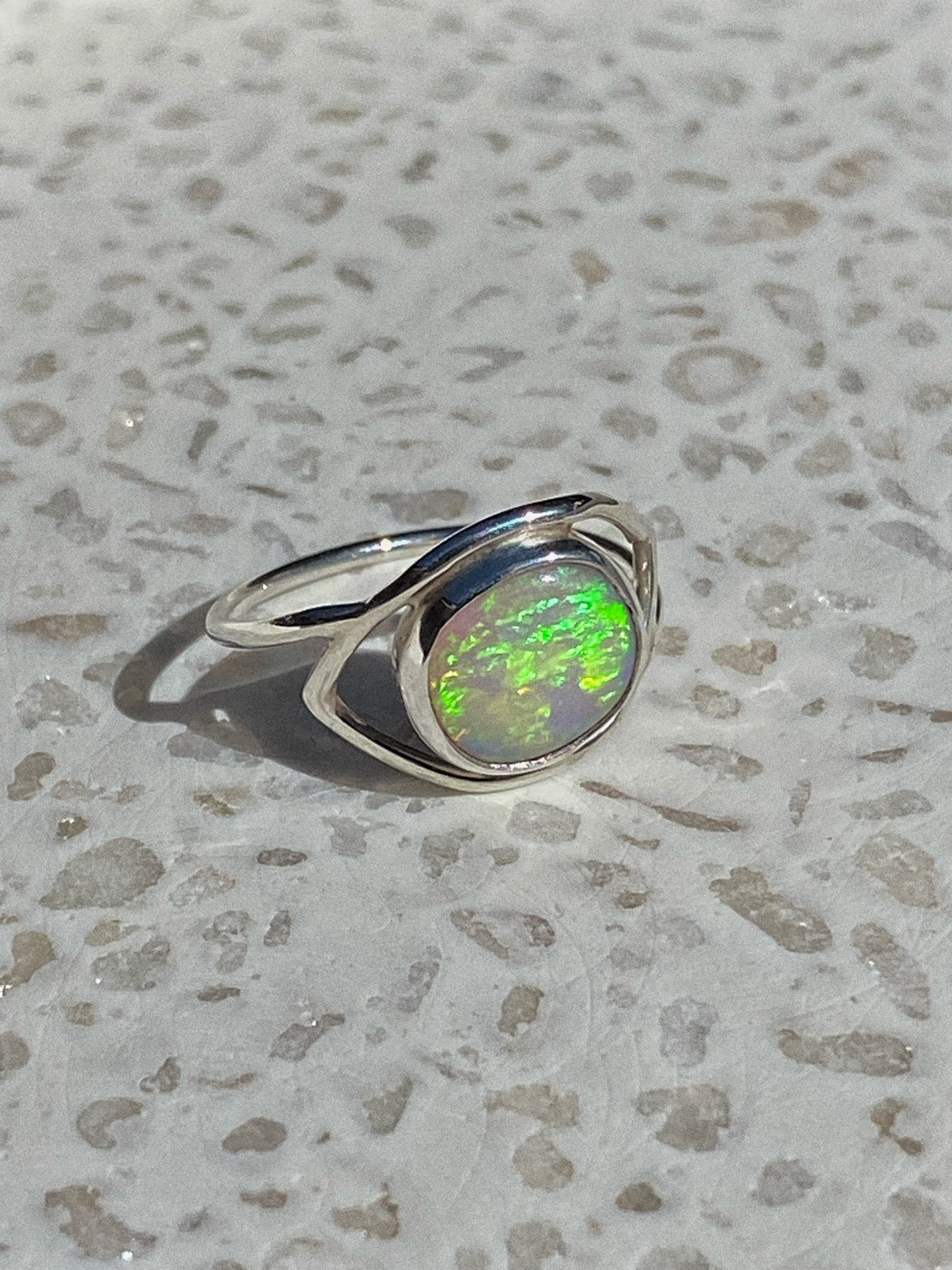 Opal Eye Ring