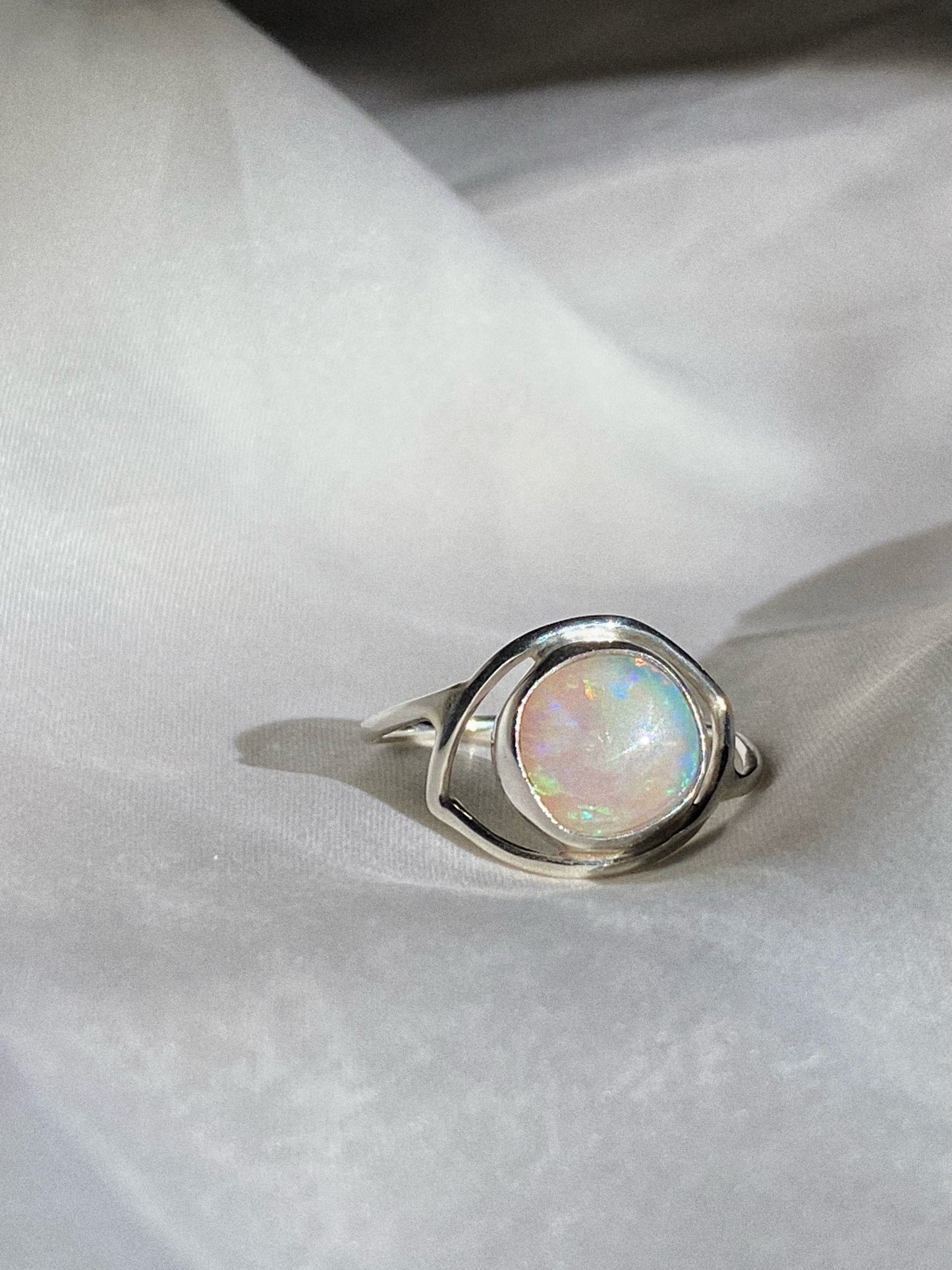 Opal Eye Ring