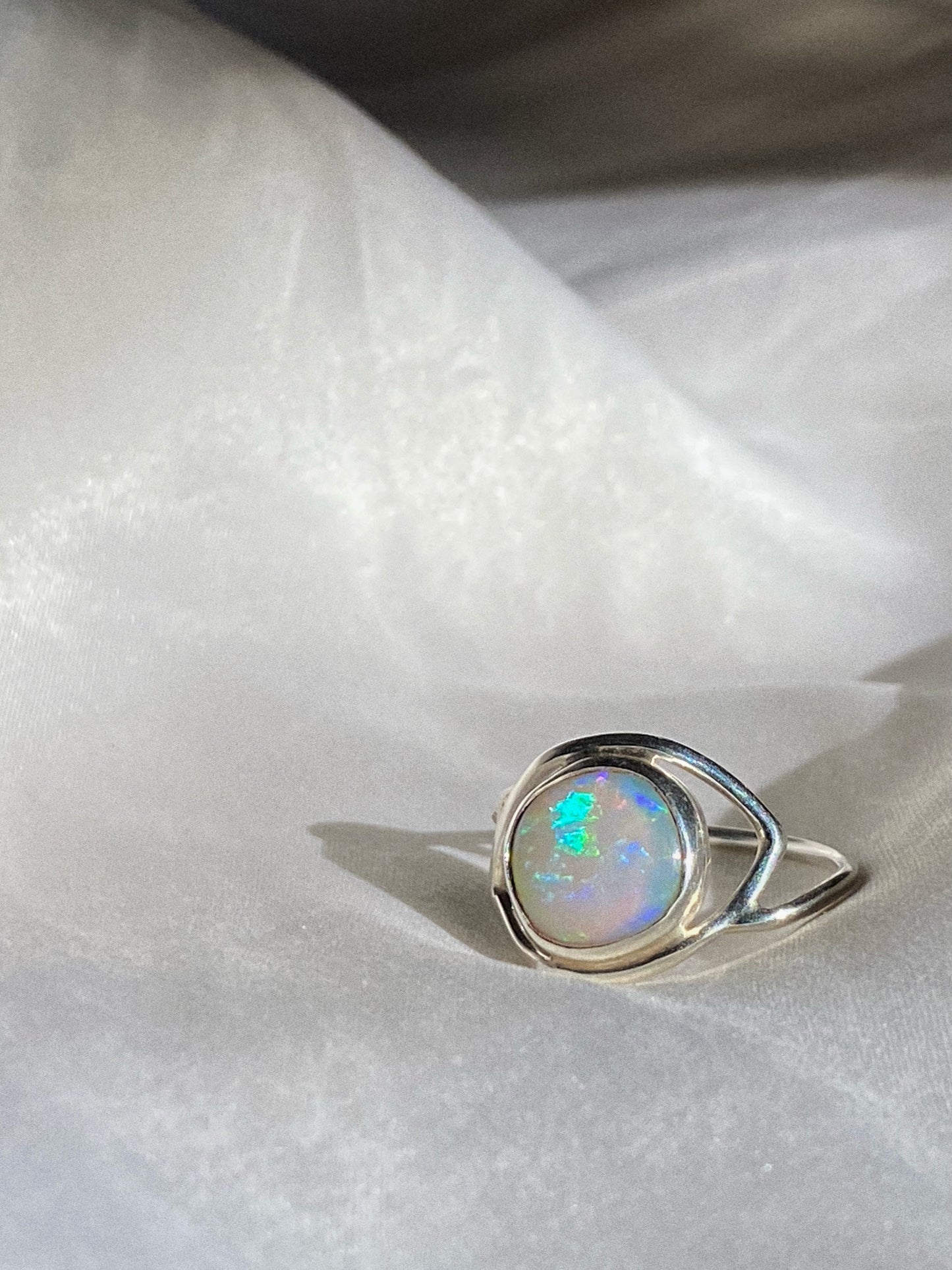Opal Eye Ring