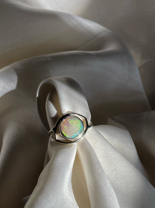 Opal Eye Ring